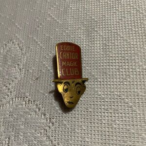 1930’s Eddie Cantor Magic Club Pin